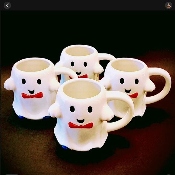 Hyde and Eek Other - Set of “4” New Target Hyde and Eek Boutique Ghost Mugs